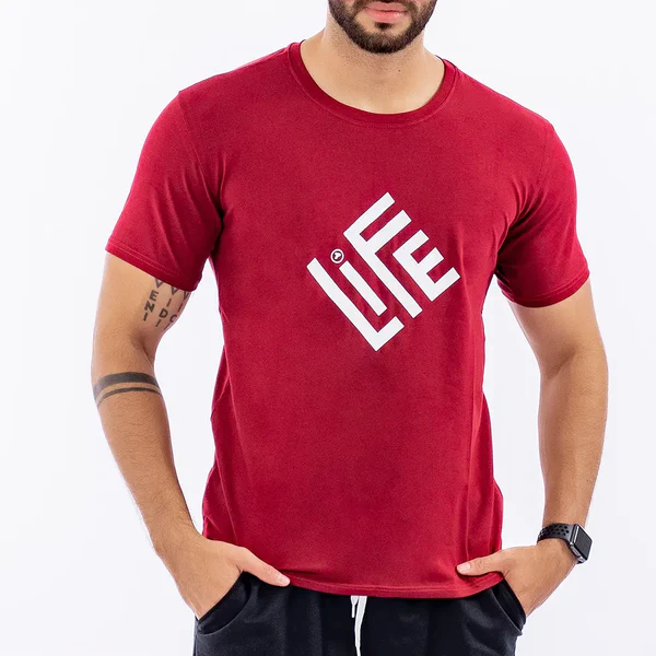 CAMISETA CASUAL TELA FRIA