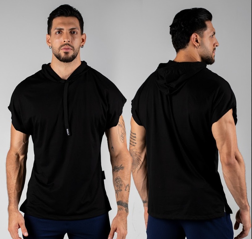 CAMISETA JAPONESA NEGRA